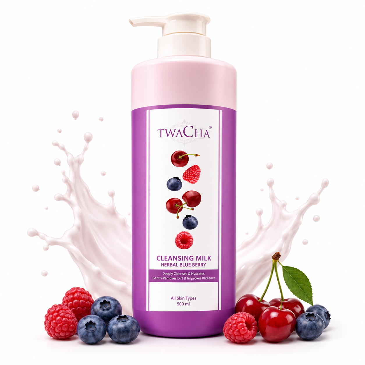 TWACHA BLUE BERRY CLEANSING MILK