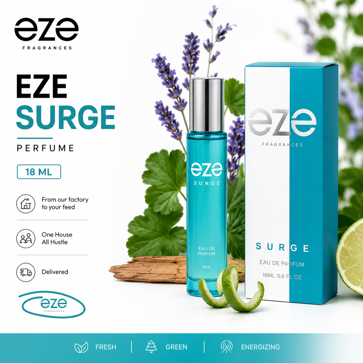 EZE SURGE PERFUME 18ML