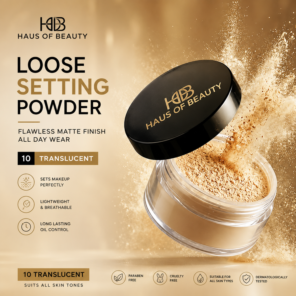 HAUS OF BEAUTY LOOSE SETTING POWDER 10 TRANSLUCENT
