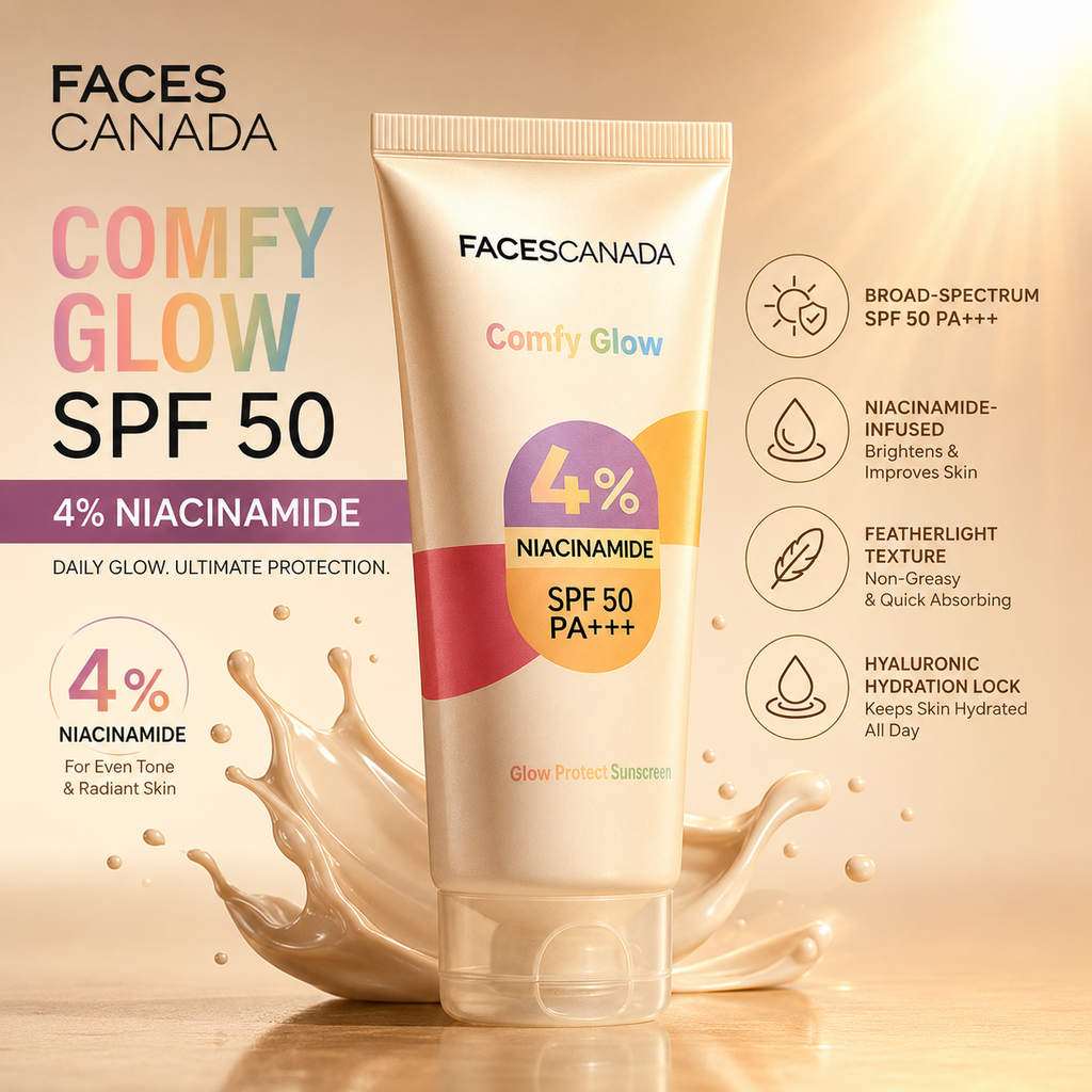 FC COMFY GLOW 4% NIACINAMIDE SPF50