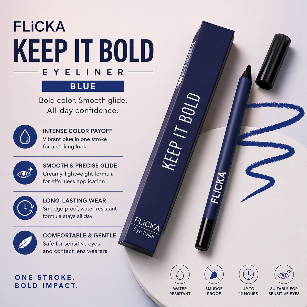 FLICKA KEEP IT BOLD EYELINER BLUE