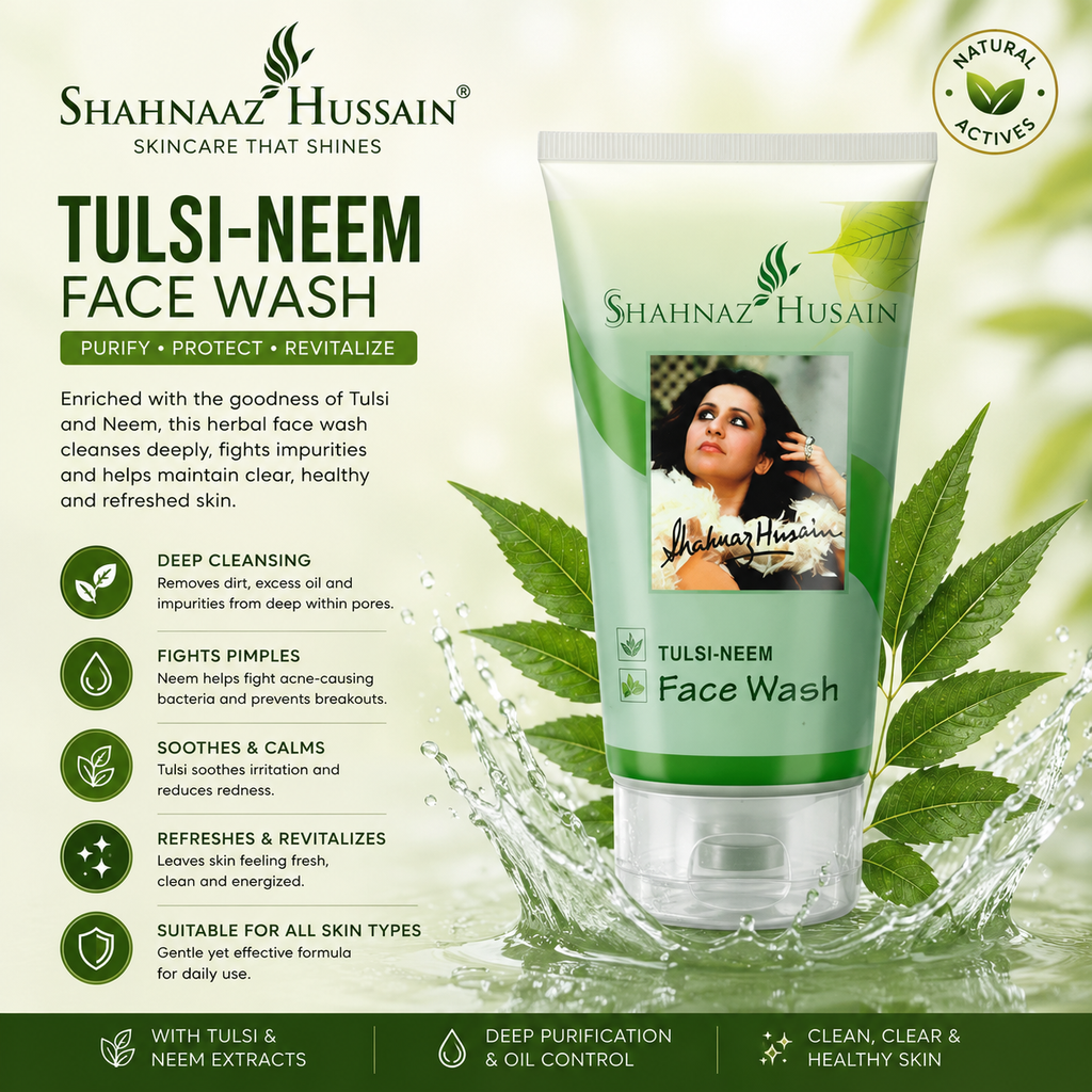 Shahnaz Husain NEEM TULSI FACE WASH