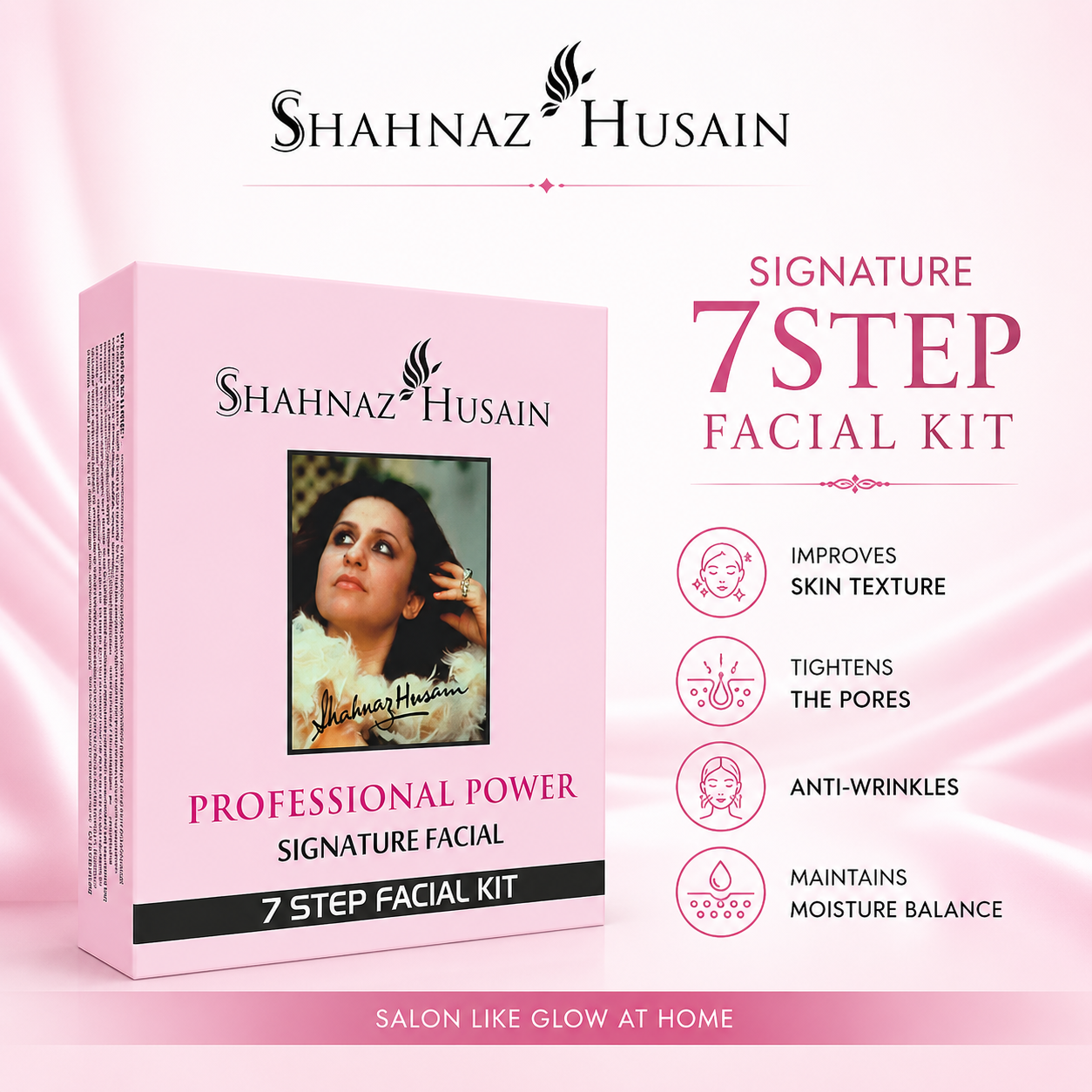 Shahnaz Husain SIGNATURE FACIAL 7STEP KIT