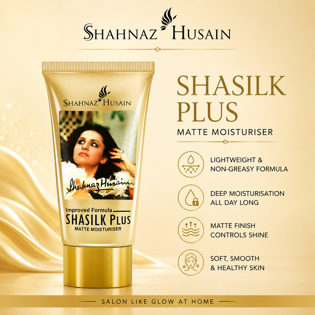 Shahnaz Husain SHASILK MATTE MOISTURISER