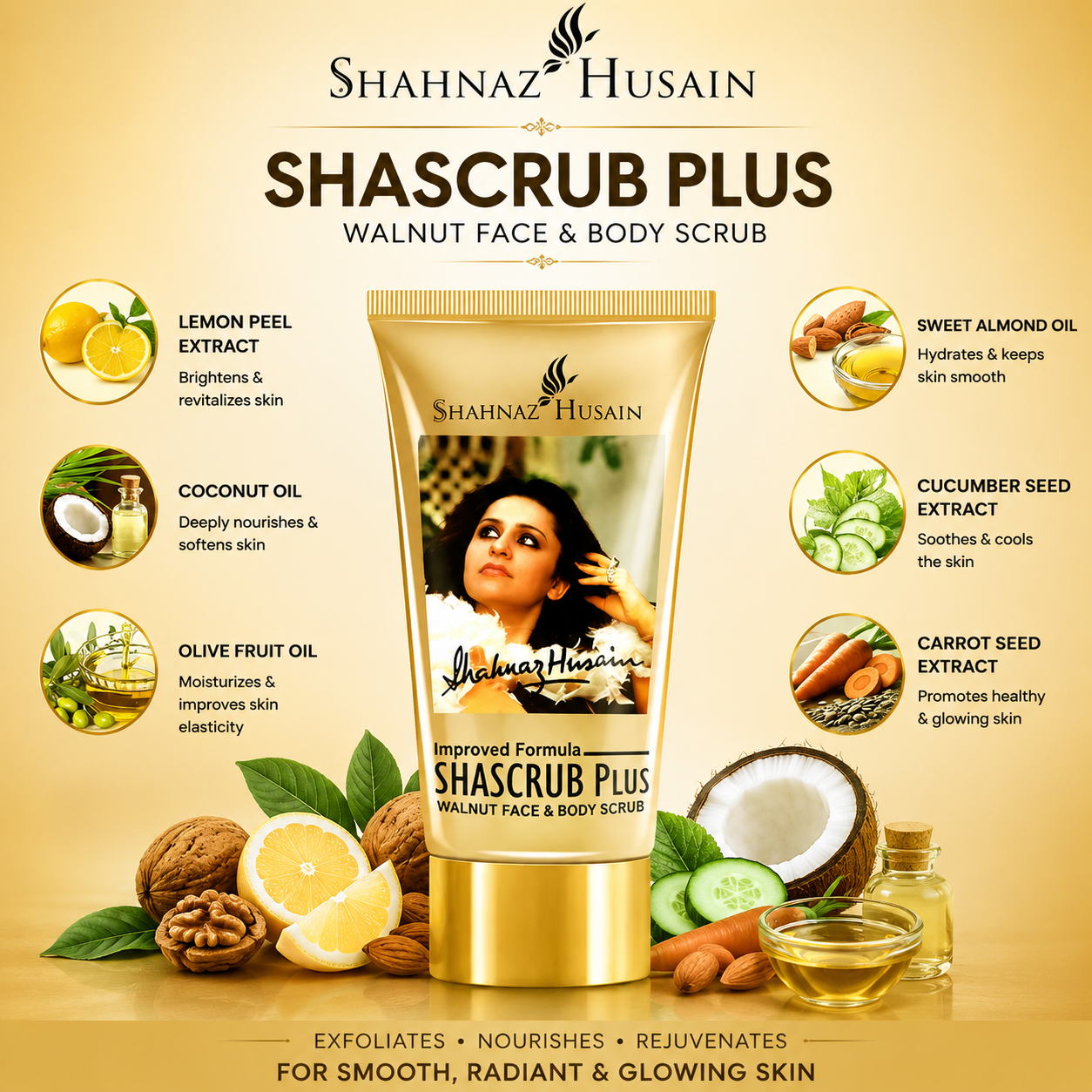Shahnaz Husain SHASCRUB PLUS