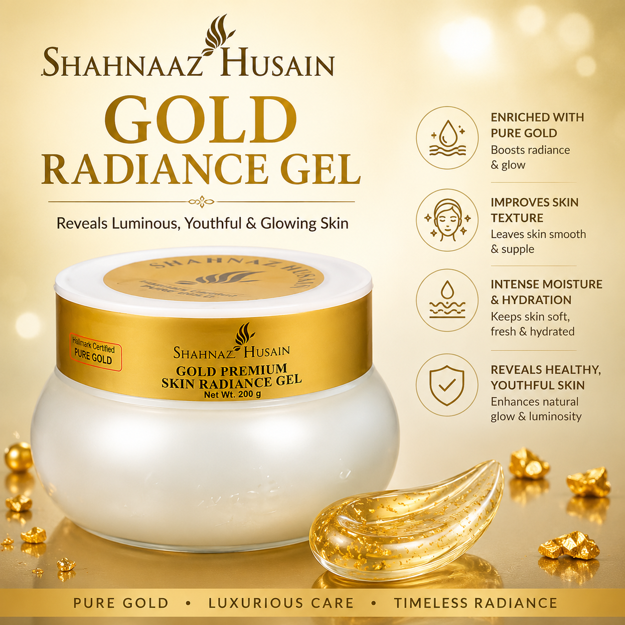 Shahnaz Husain GOLD PLUS RADIANCE GEL