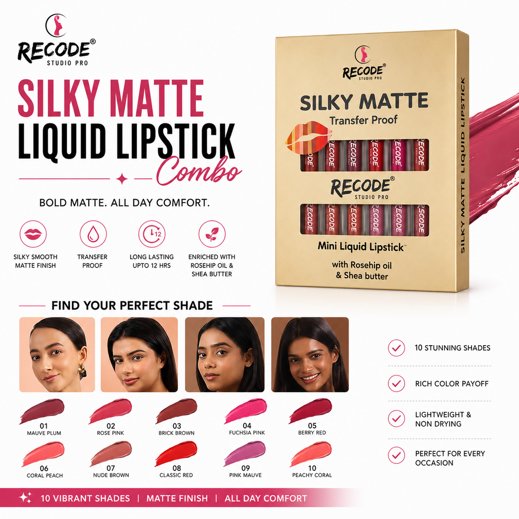 RECODE SILKY MATTE LIPSTICK COMBO
