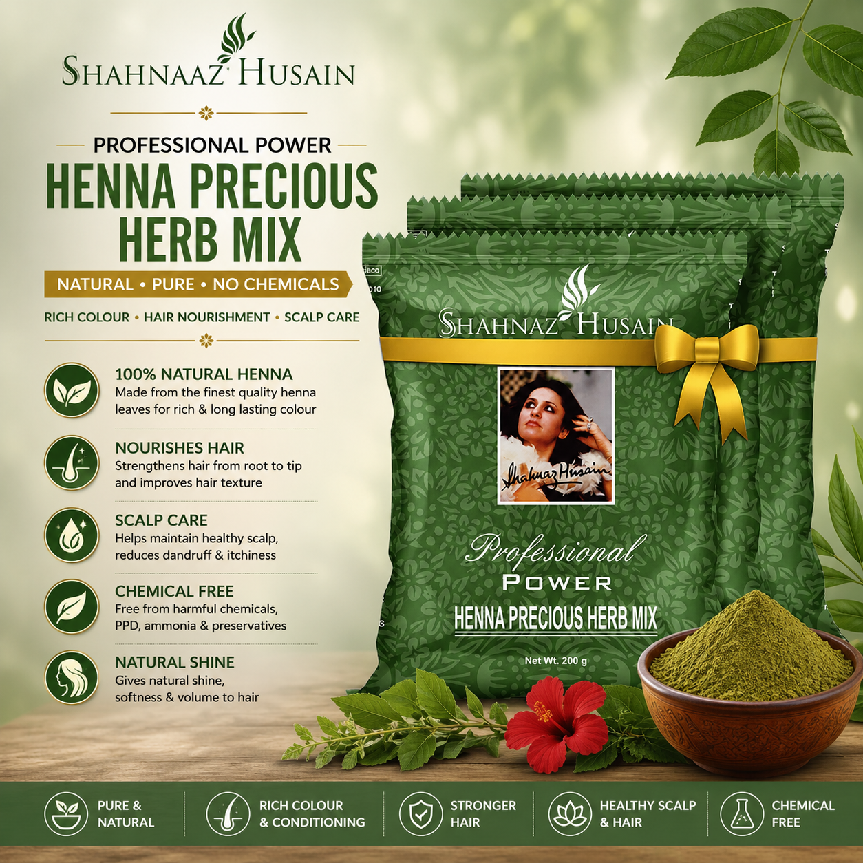 Shahnaz Husain HEENA MEHANDI COMBO
