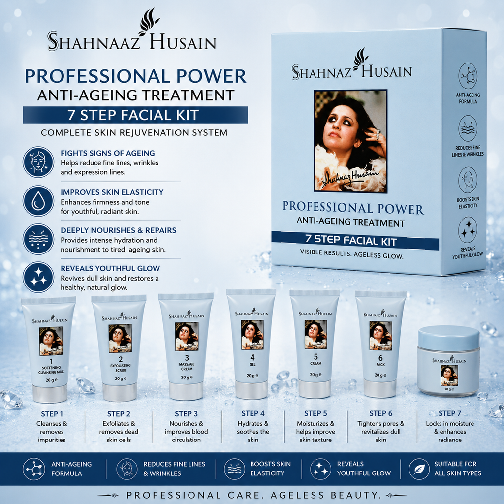 Shahnaz Husain ANTI AGEING TREATMENT 7STEP KIT