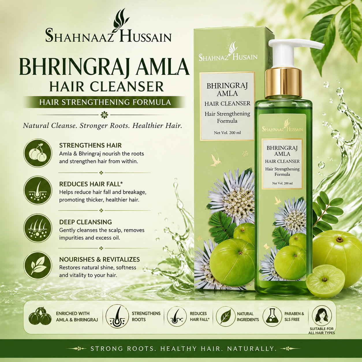 Shahnaz Husain AMLA HAIR CLEANSER