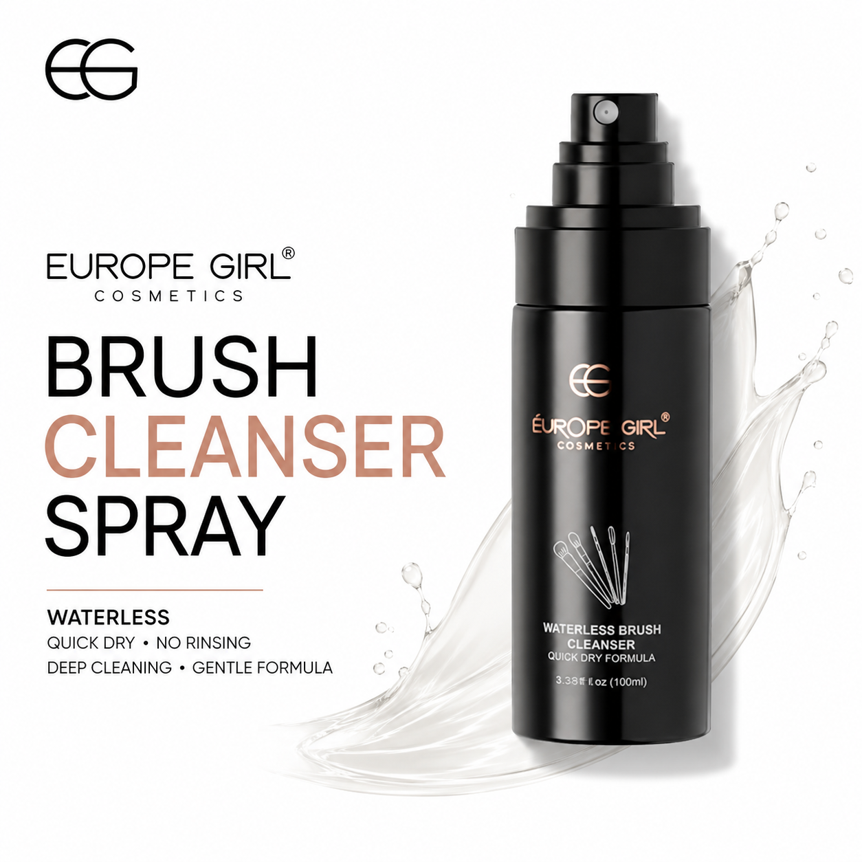 EUROPE GIRL BRUSH CLEANSER SPRAY