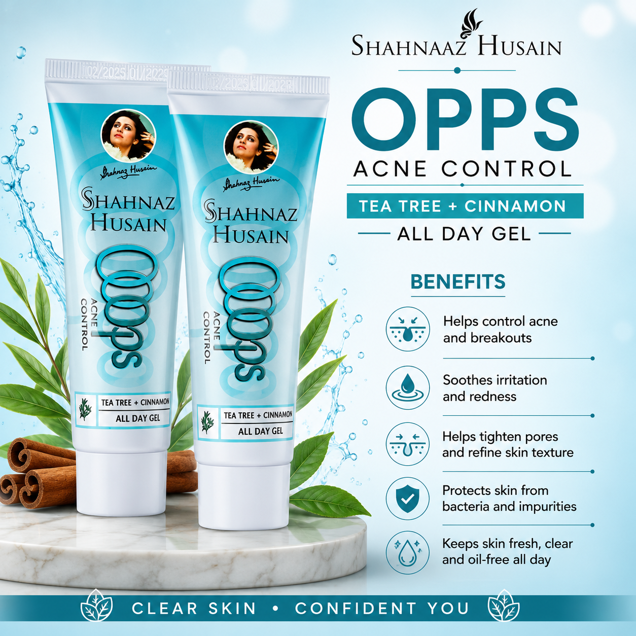 Shahnaz Husain OOPS ACNE CONTROL GEL