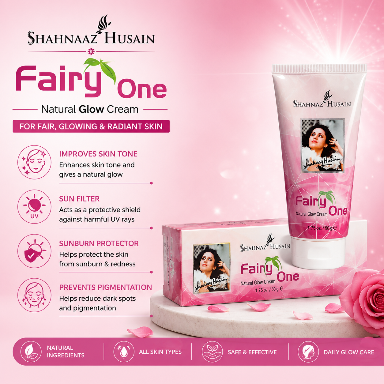 Shahnaz Husain FAIRY ONE GLOW CREAM 95