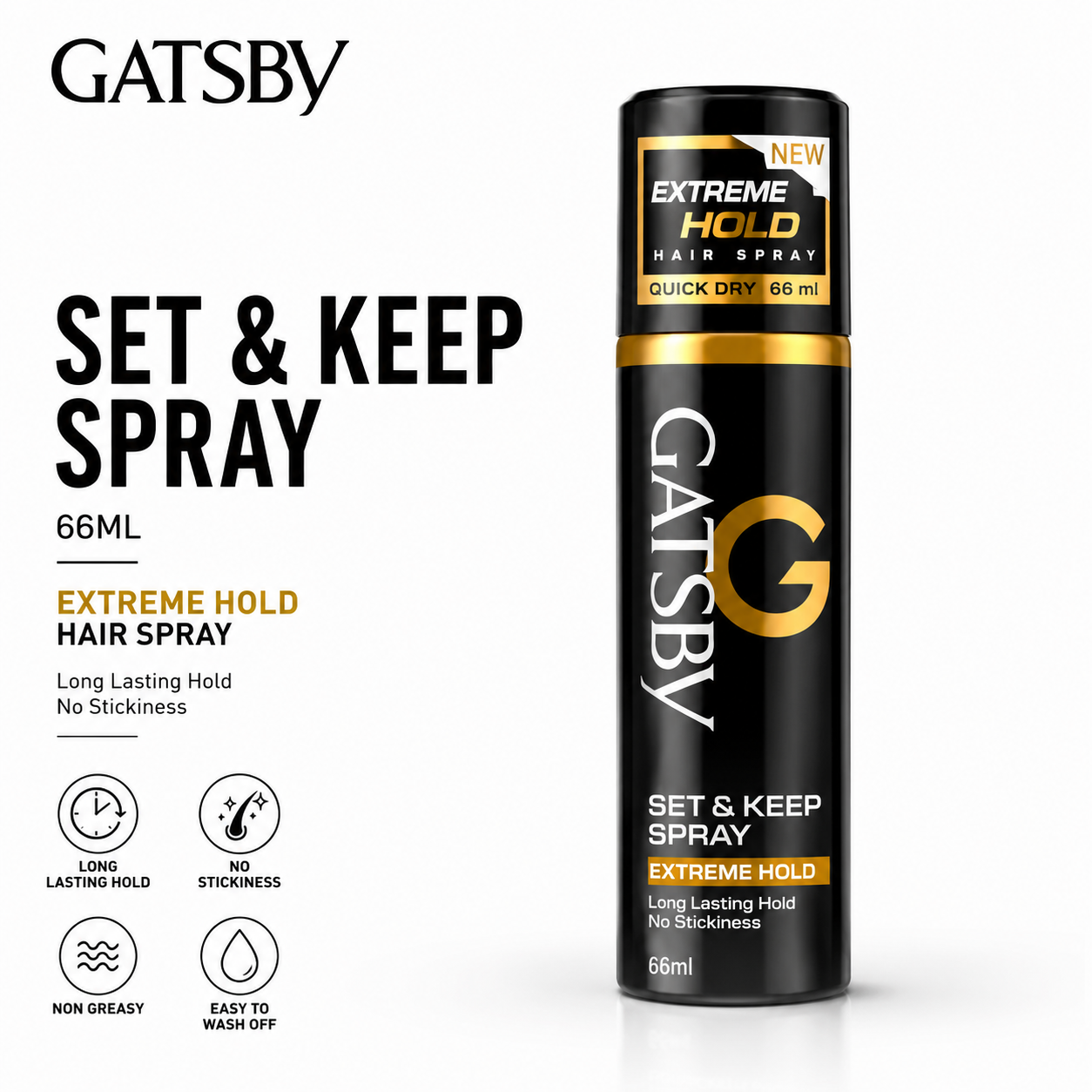 GATSBY SET & KEEP SPRAY