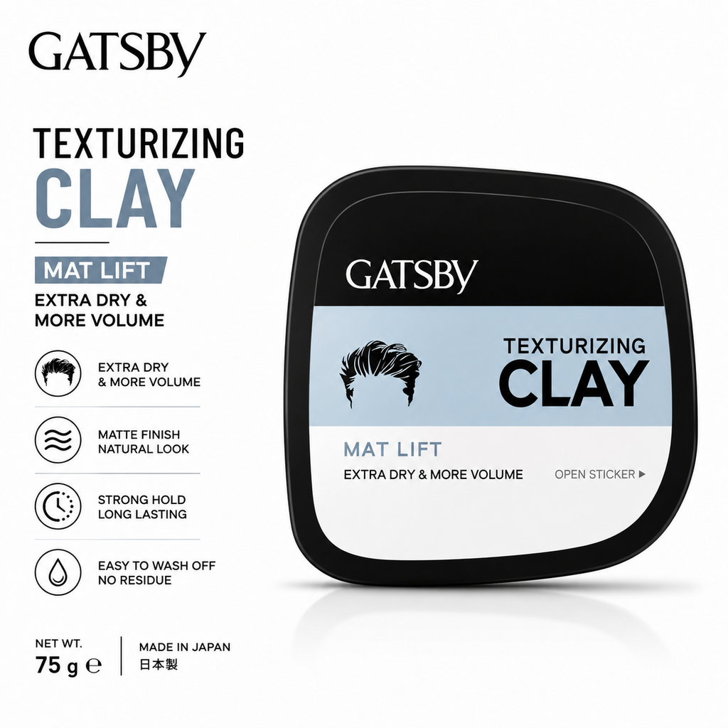 GATSBY TEXTURIZING CLAY WAX