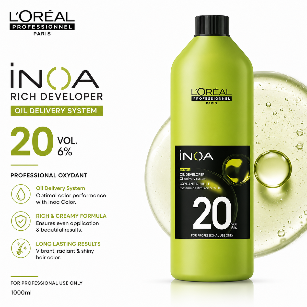 LOREAL INOA DEVELOPER 20VOL