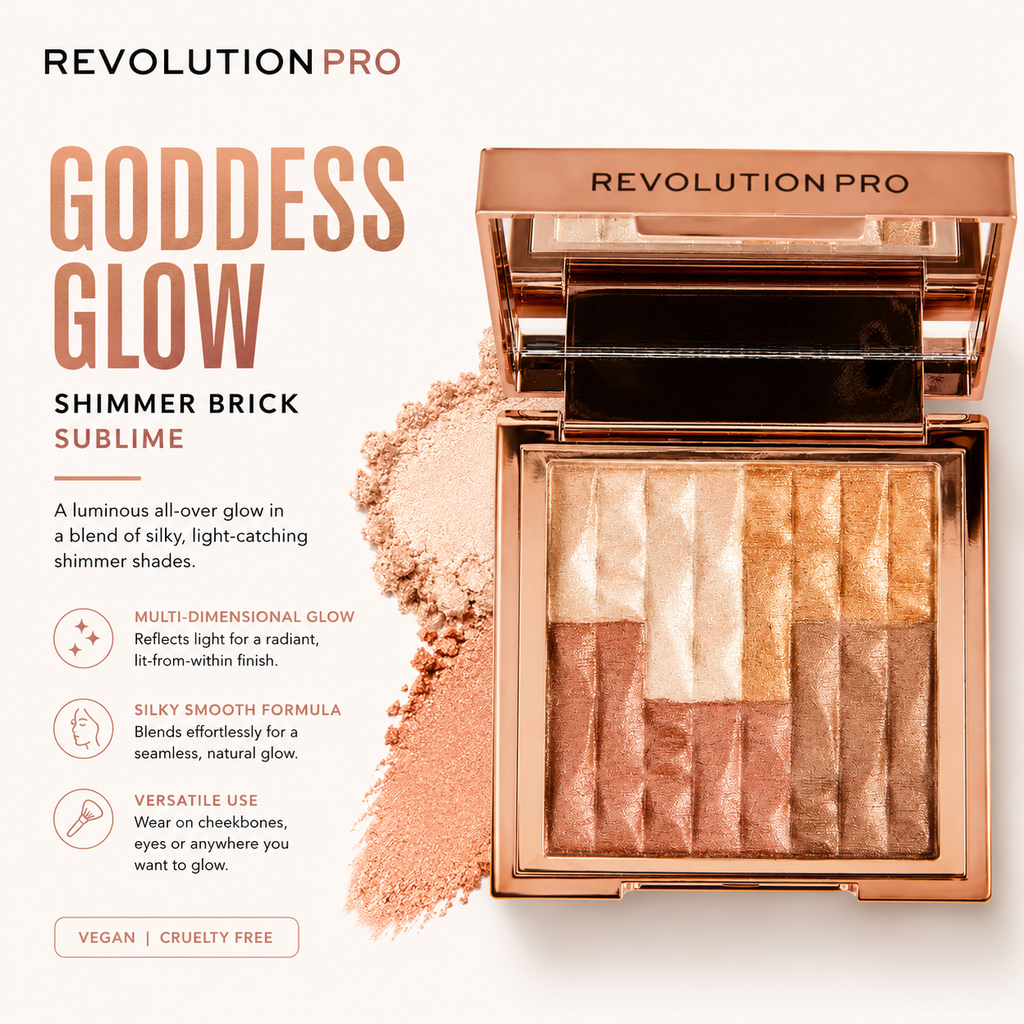 Revolution Pro Goddess Glow Shimmer Brick Sublime