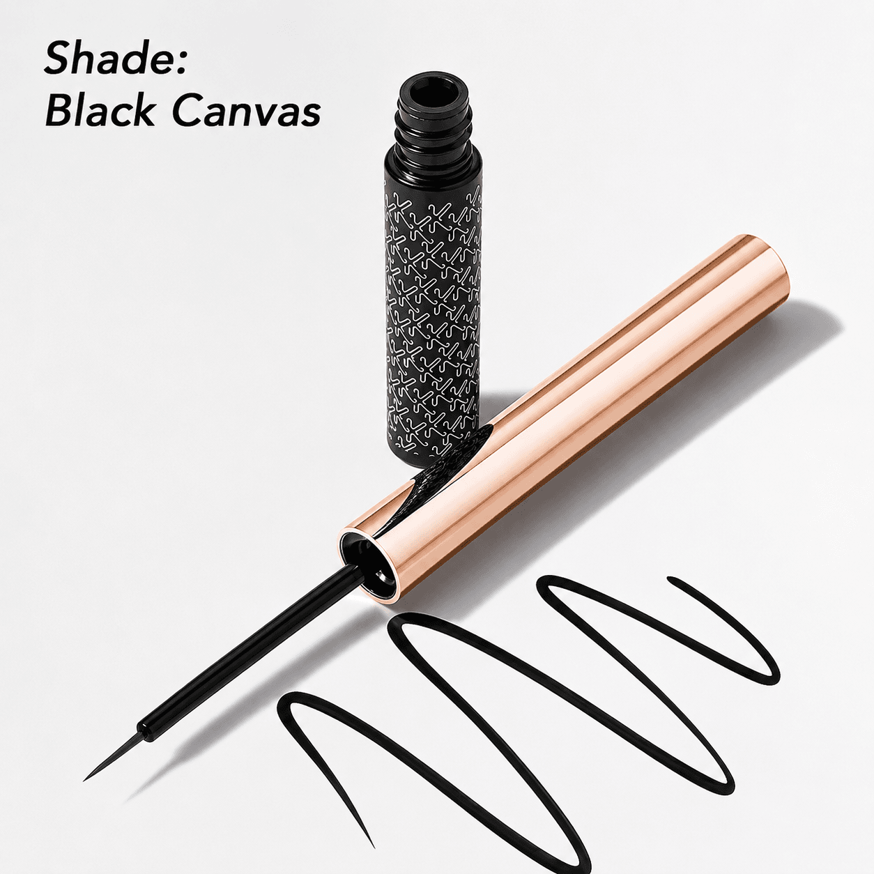 Kay Beauty Quick Dry Liquid Eyeliner - Black Canvas (3ml)