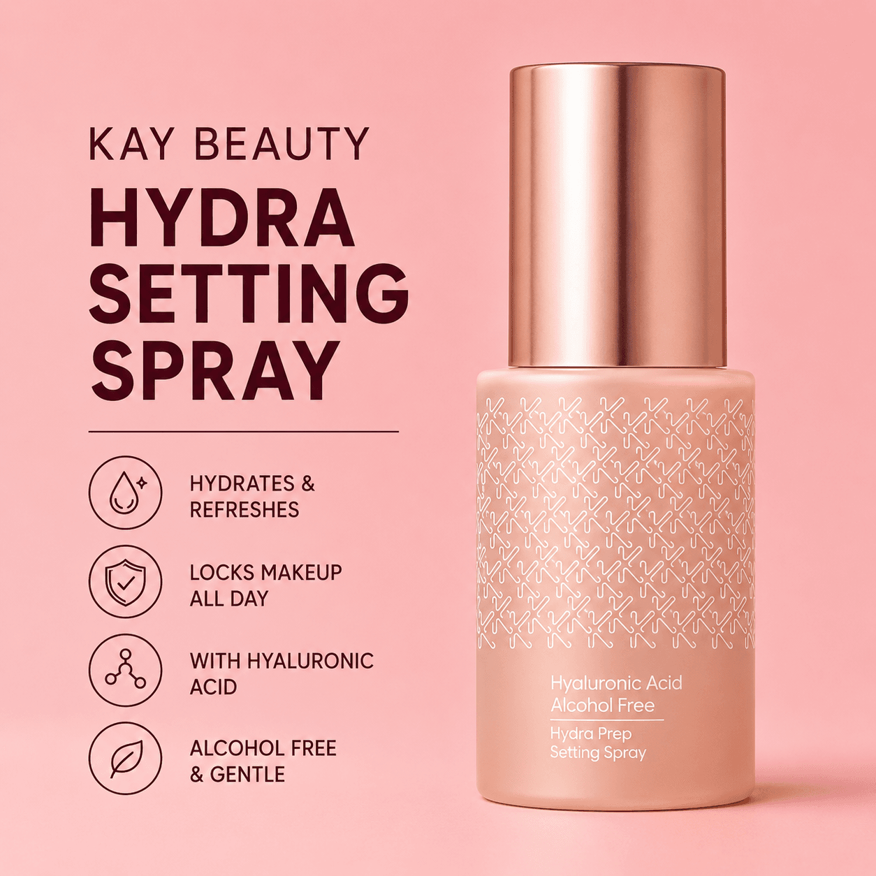 KAY BEAUTY HYDRA SETTING SPRAY (50ml)