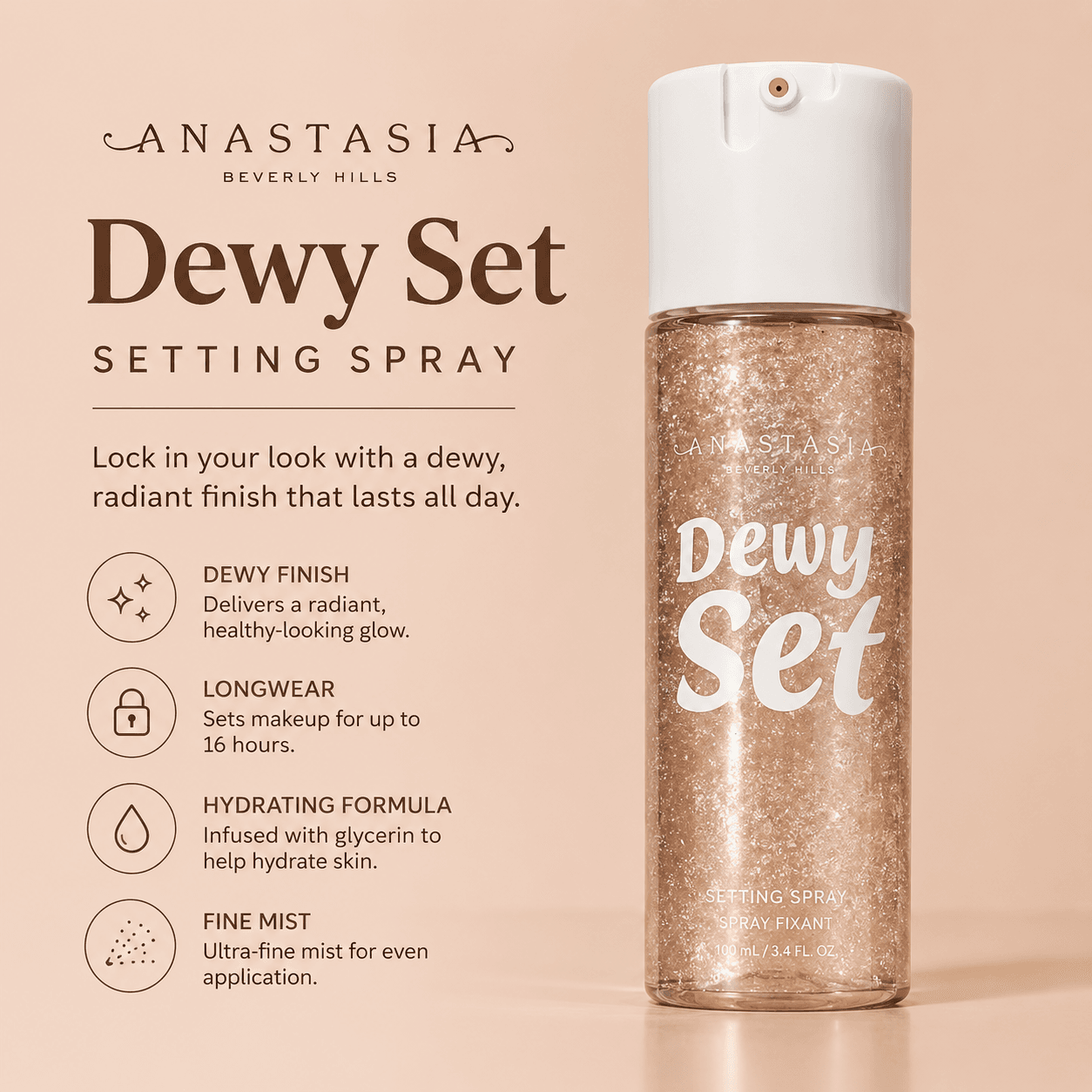 Anastasia Beverly Hills Dewy Set Setting Spray