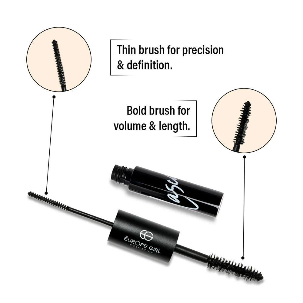 EUROPE GIRL 2 IN 1 MASCARA