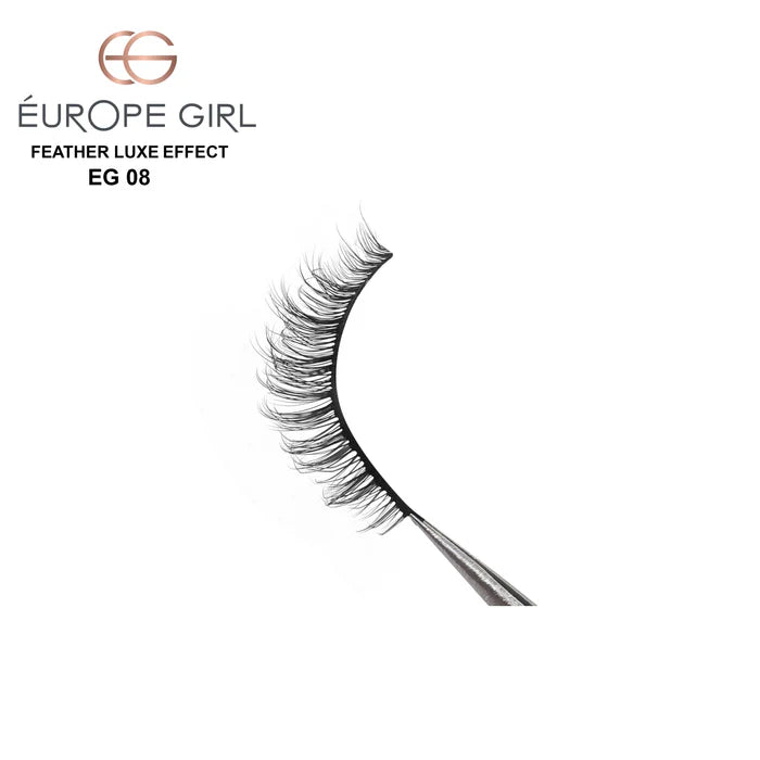 EUROPE GIRL Feather Luxe EYELASH 5 IN 1 SET