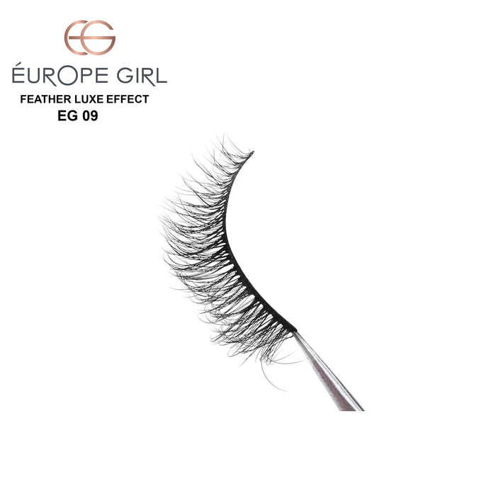EUROPE GIRL Feather Luxe EYELASH 5 IN 1 SET