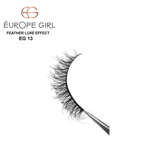 EUROPE GIRL Feather Luxe EYELASH 5 IN 1 SET