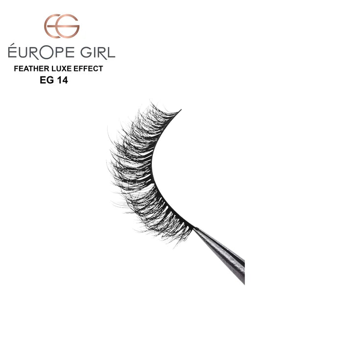 EUROPE GIRL Feather Luxe EYELASH 5 IN 1 SET