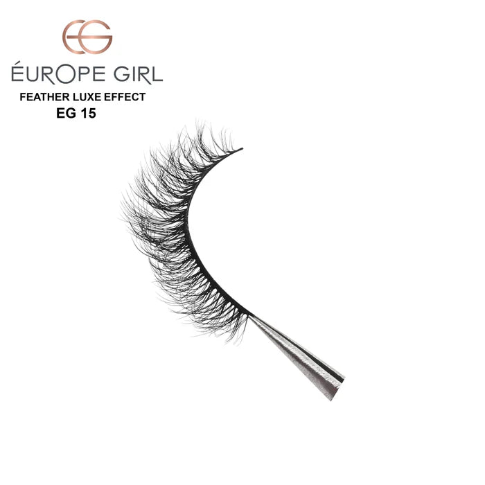 EUROPE GIRL Feather Luxe EYELASH 5 IN 1 SET