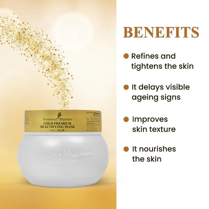 Shahnaz Husain GOLD BEAUTIFYING MASK