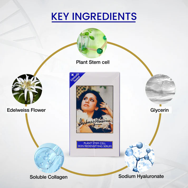 Shahnaz Husain PLANT STEM CELL SKIN SERUM