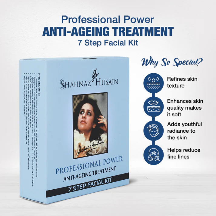 Shahnaz Husain ANTI AGEING TREATMENT 7STEP KIT