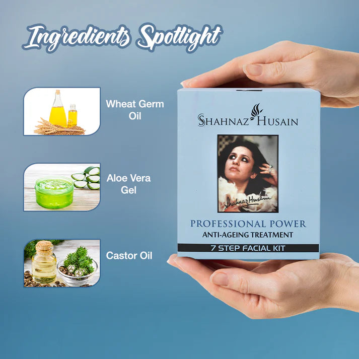 Shahnaz Husain ANTI AGEING TREATMENT 7STEP KIT