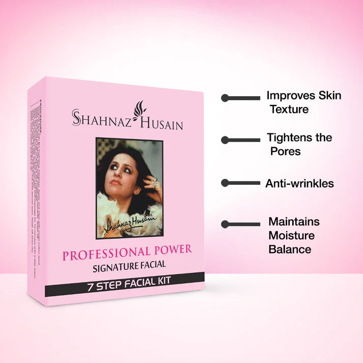 Shahnaz Husain SIGNATURE FACIAL 7STEP KIT