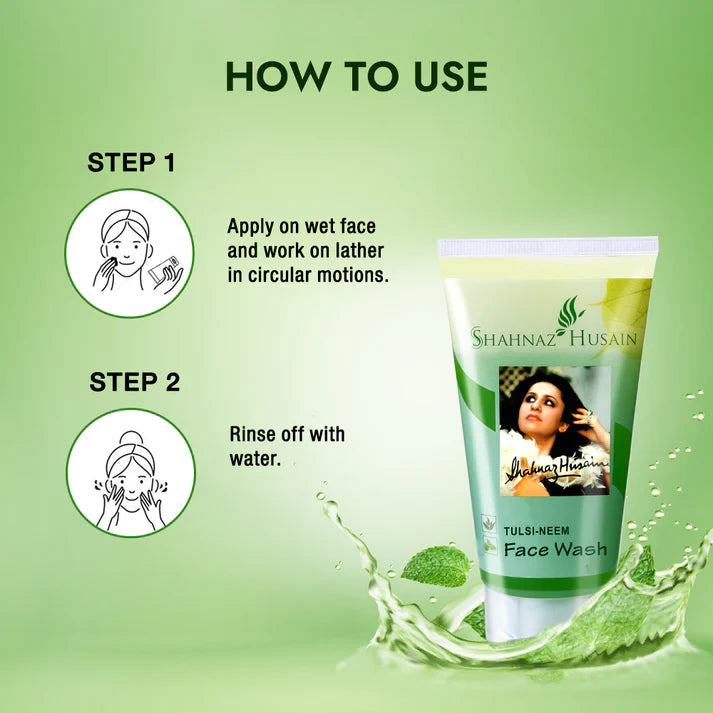 Shahnaz Husain NEEM TULSI FACE WASH