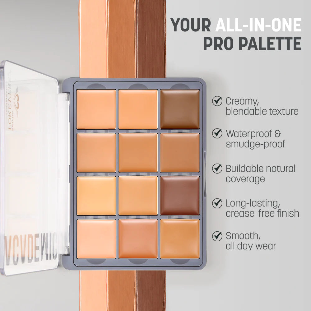 F52 Academic Concealer Palette FAC701