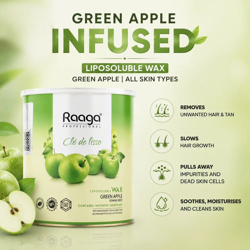 RAAGA GREEN APPLE WAX
