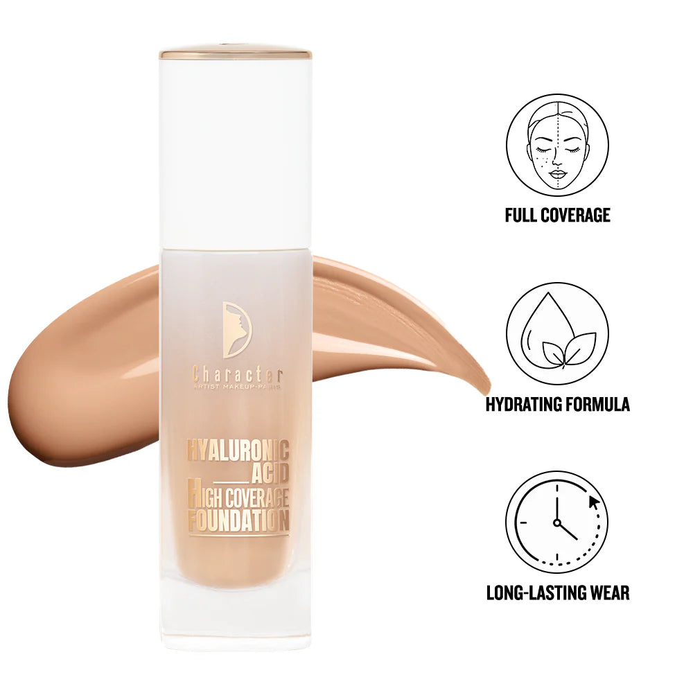 Hyaluronic Acid High Coverage Foundation