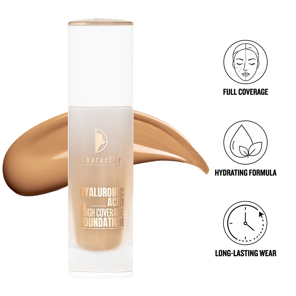 Hyaluronic Acid High Coverage Foundation