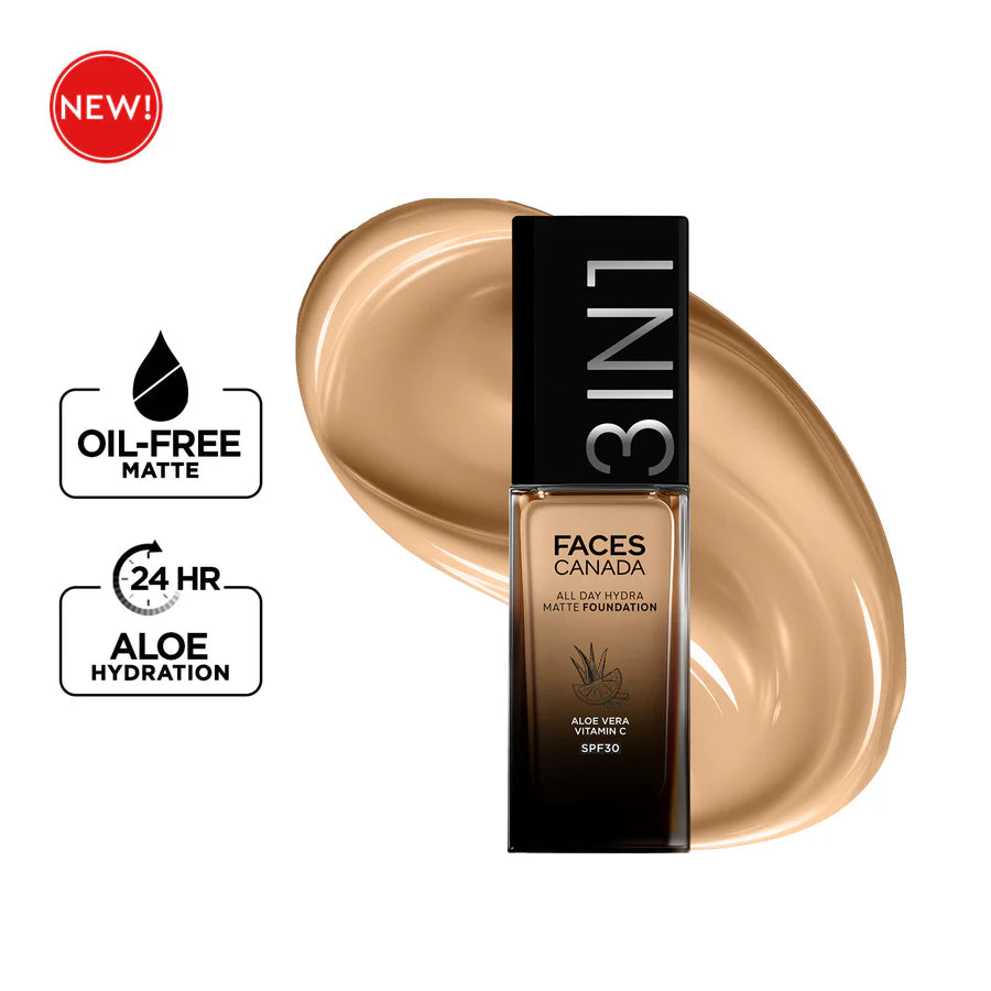 FC 3IN1 ALL DAY HYDRA MATTE FOUNDATION