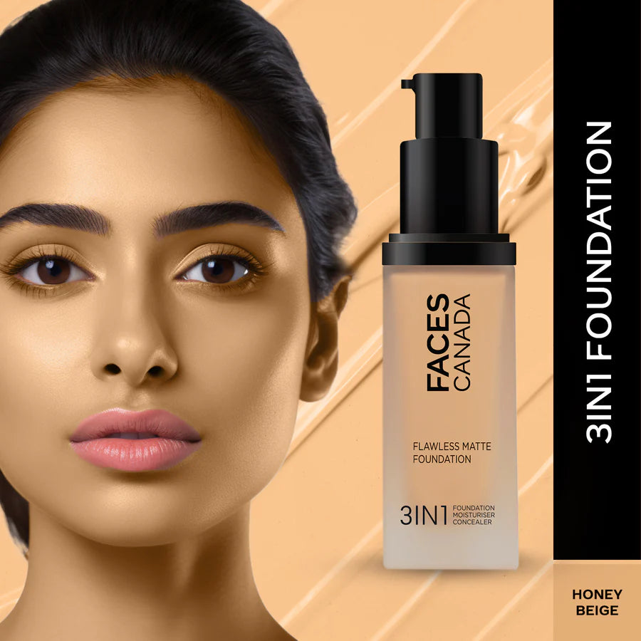 FC 3IN1 MATTE FLAWLESS FOUNDATION