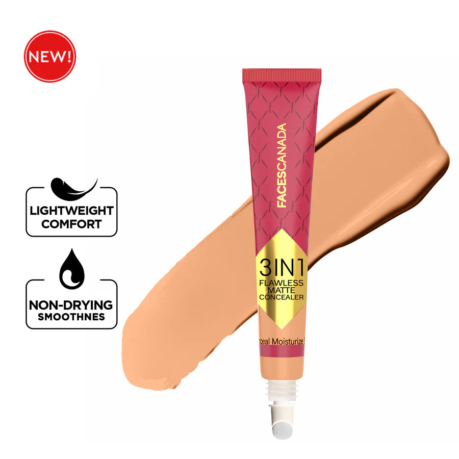 FC 3IN1 FLAWLESS MATTE CONCEALER & CORRECTOR