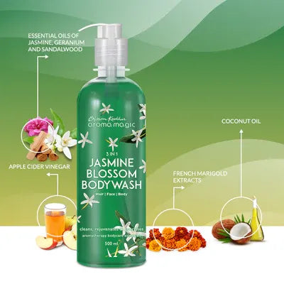 AROMA MAGIC JASMINE BLOSSOM BODY WASH 500ML