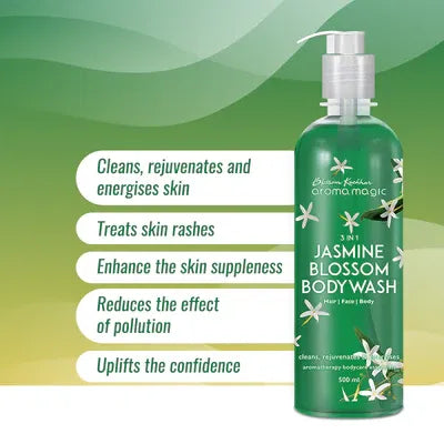 AROMA MAGIC JASMINE BLOSSOM BODY WASH 500ML