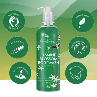 AROMA MAGIC JASMINE BLOSSOM BODY WASH 220ML