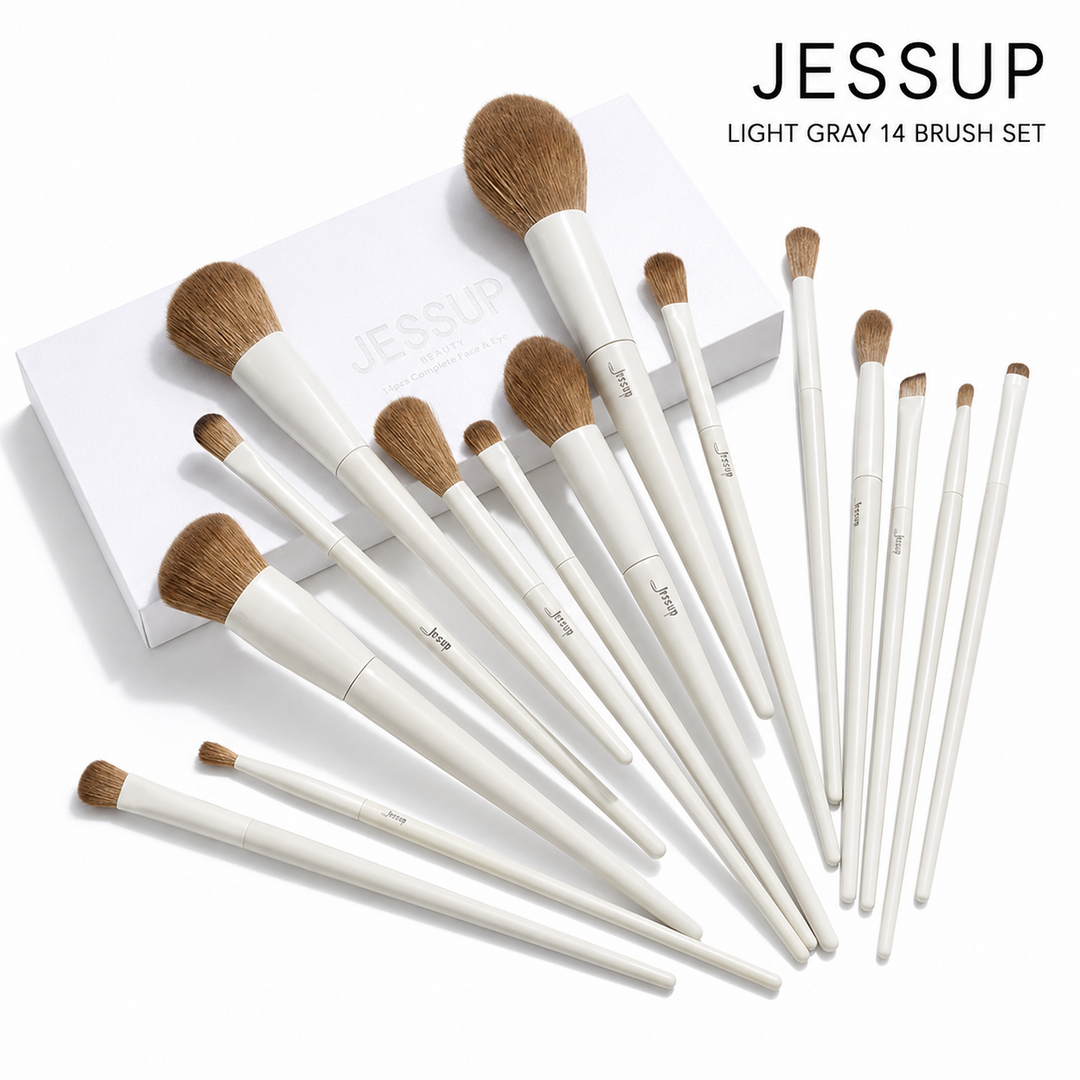 JESSUP LIGHT GRAY 14 BRUSH SET