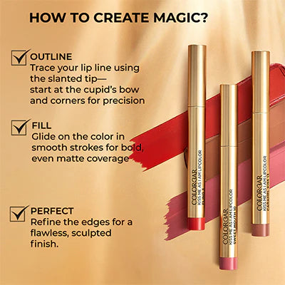 COLORBAR KISS ME AS I AM LIP COLOR