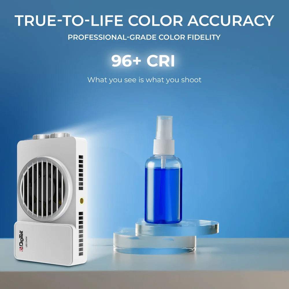 Digitek Portable 40W Bi-Color LED Video Light
