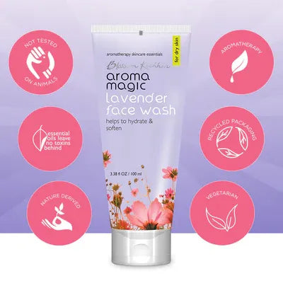 AROMA MAGIC LAVENDER FACEWASH 100ML